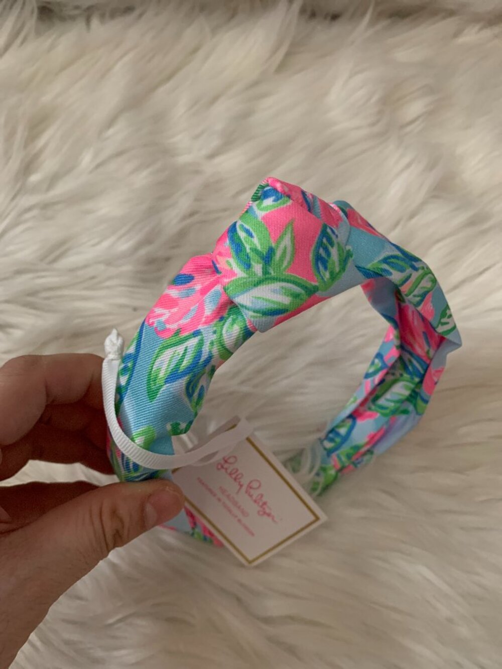 LILLY PULITZER Totally Blossom Knotted Headband